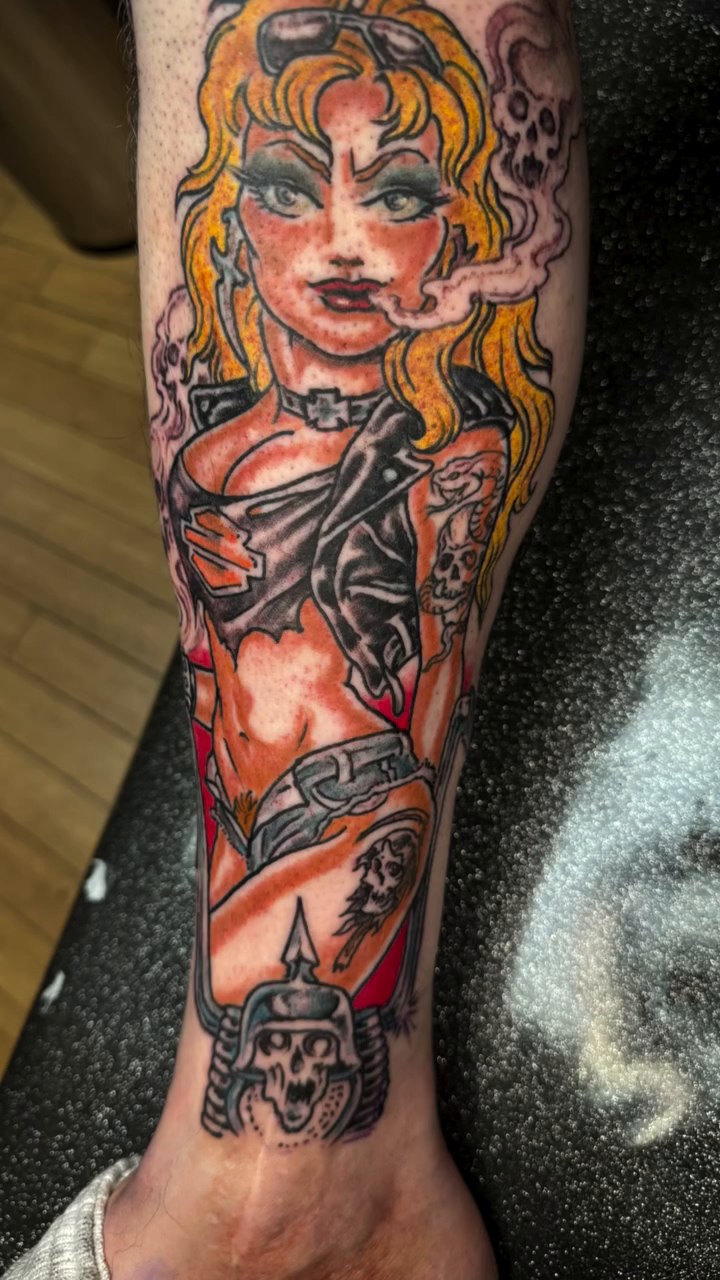 Tattoo by @timlehi — neo_traditional