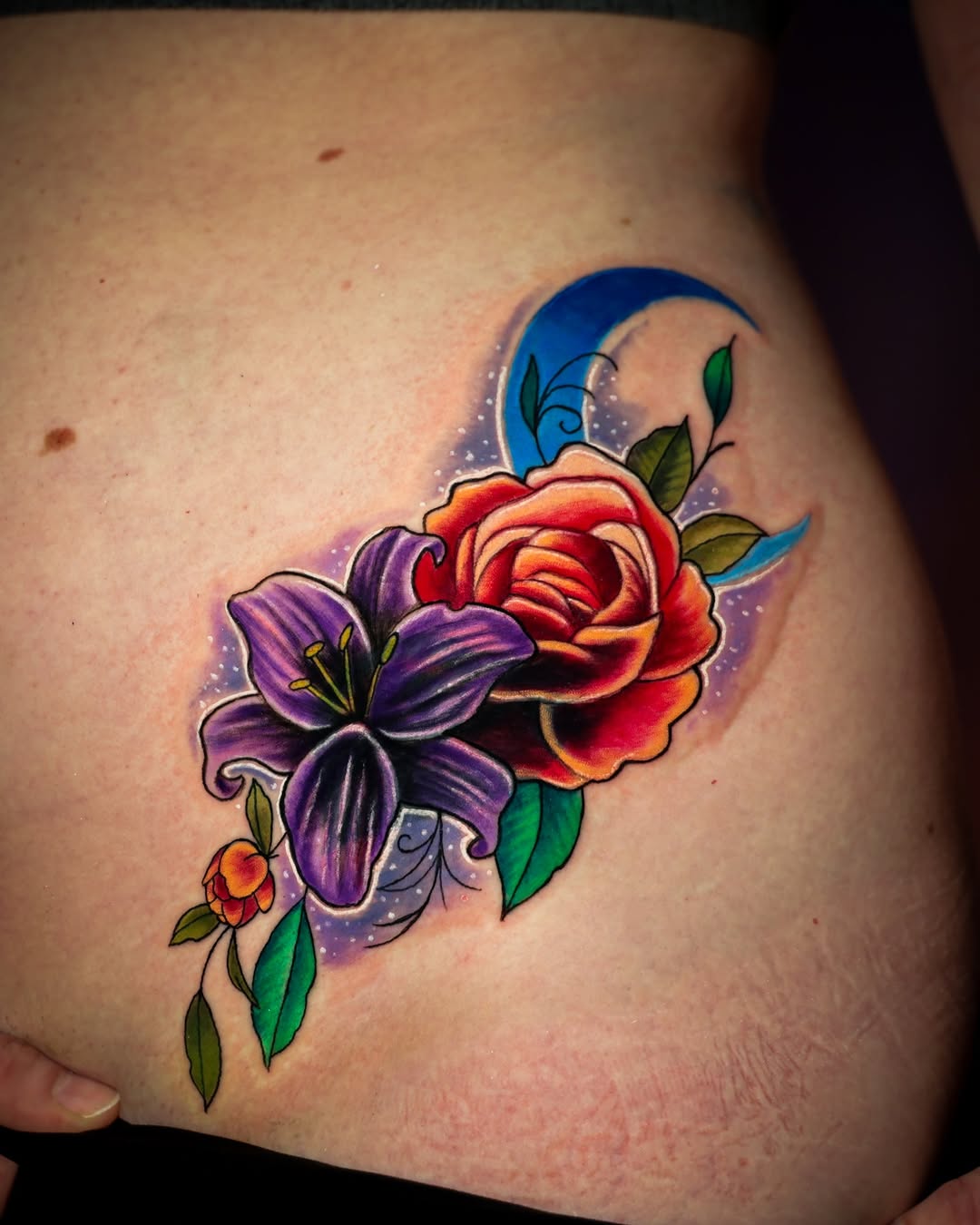 Tattoo by @invadertiv — neo_traditional, realism