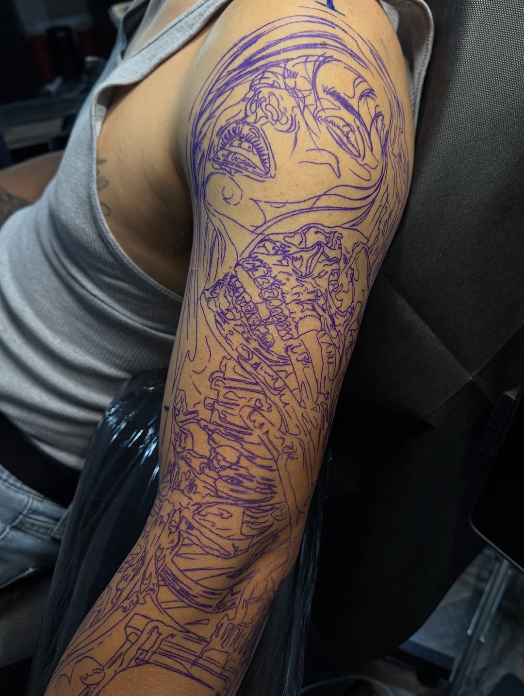 Tattoo by @flamure_tattoo — dark_realism