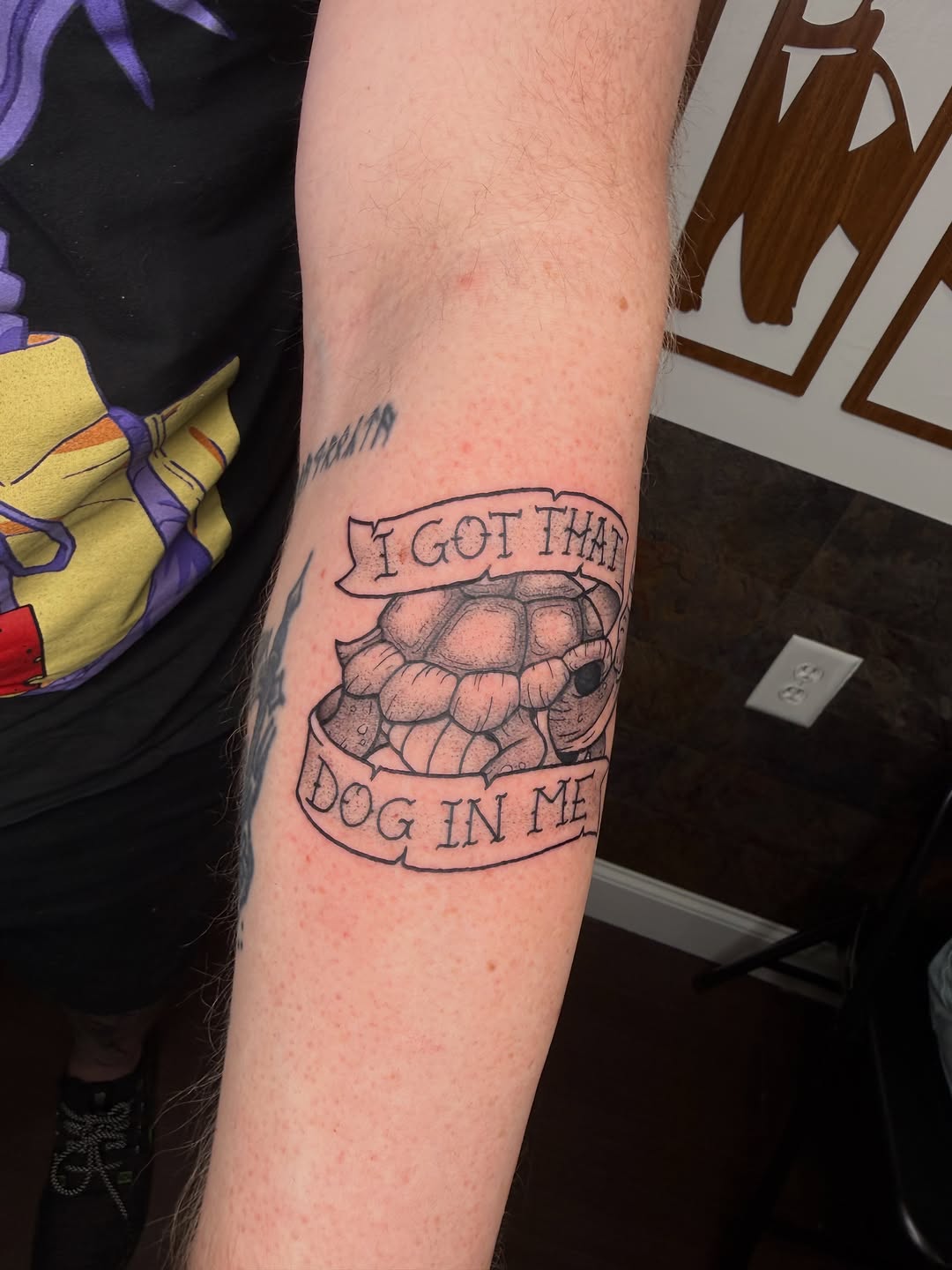Tattoo by @munsterjamtattoos — lettering_script