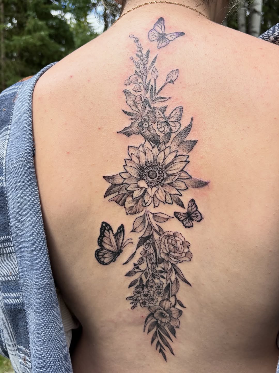 Tattoo by @komfort — fine_line