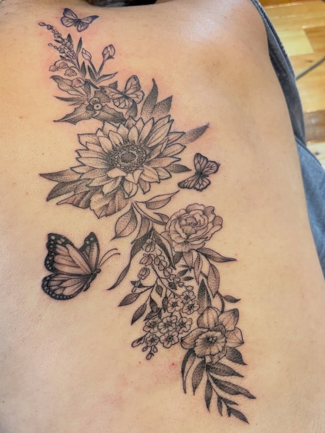 Tattoo by @komfort — fine_line