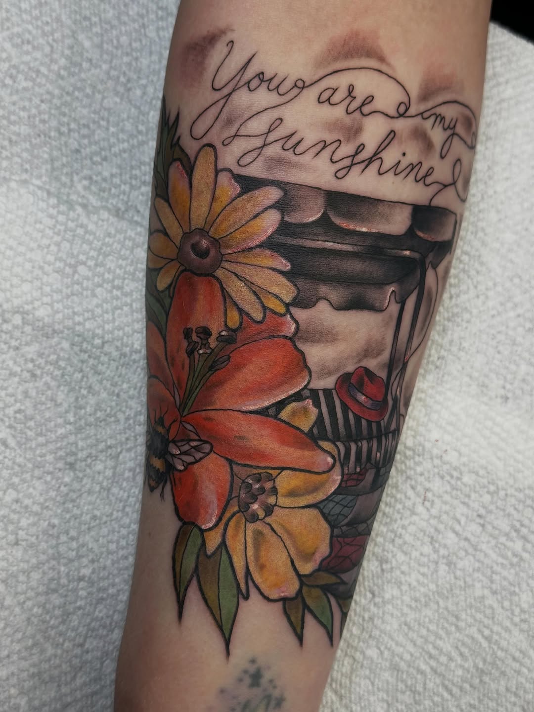 Tattoo by @elishabtatz — watercolor
