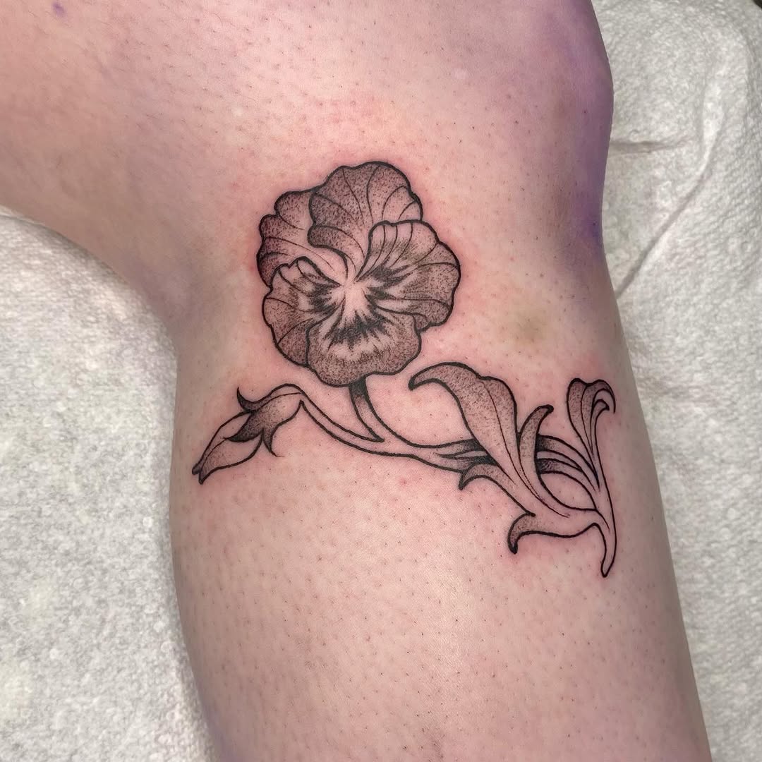 Tattoo by @sabbatma — fine_line, black_and_grey