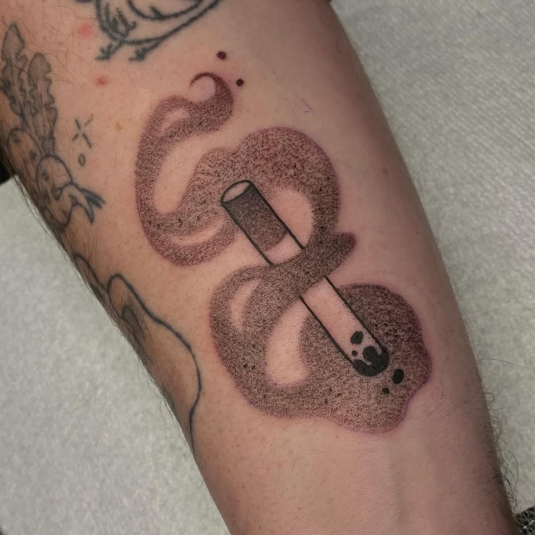 Tattoo by @sabbatma — black_and_grey, illustrative