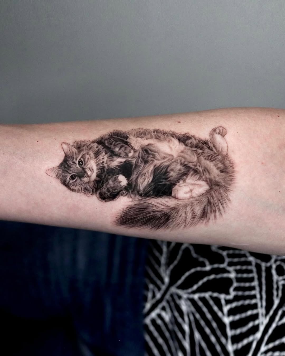 Tattoo by @tattooist_yeono — realism, black_and_grey