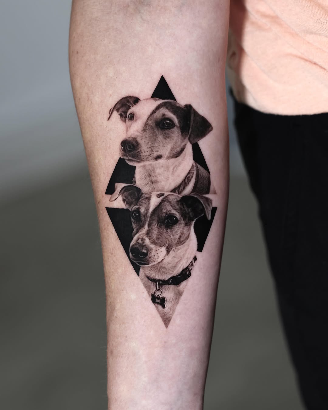 Tattoo by @tattooist_yeono — realism, black_and_grey