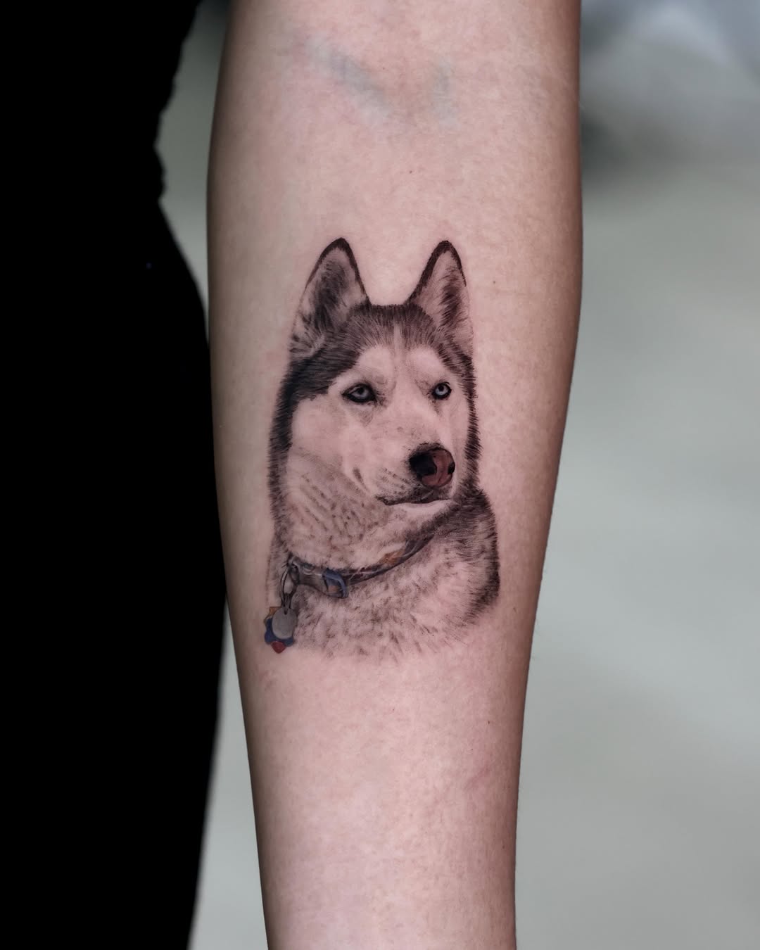 Tattoo by @tattooist_yeono — realism, black_and_grey