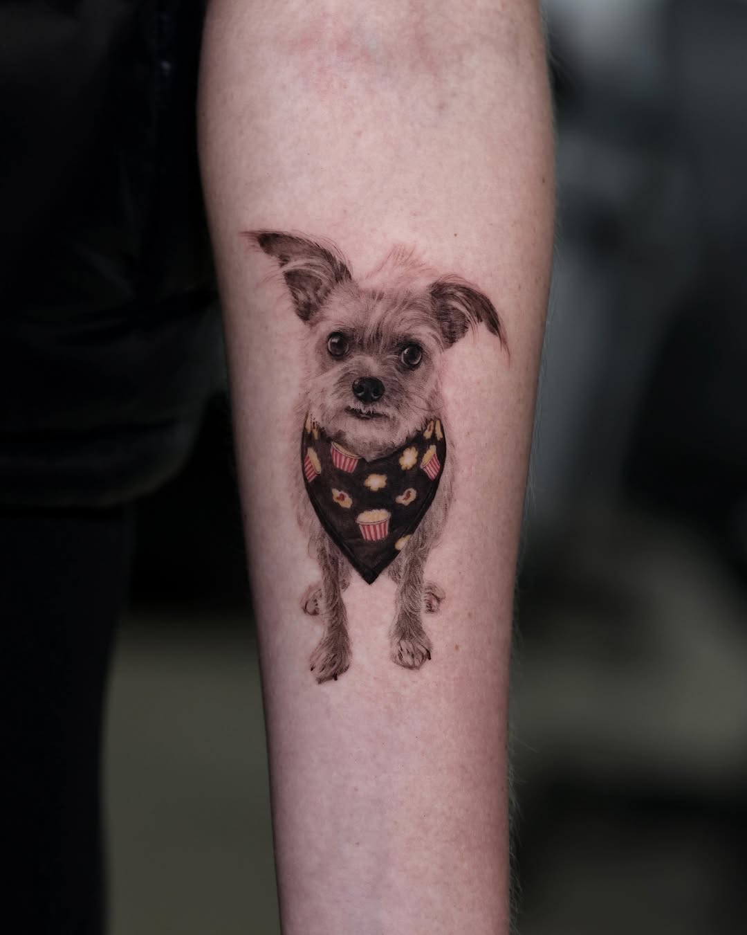 Tattoo by @tattooist_yeono — realism, black_and_grey