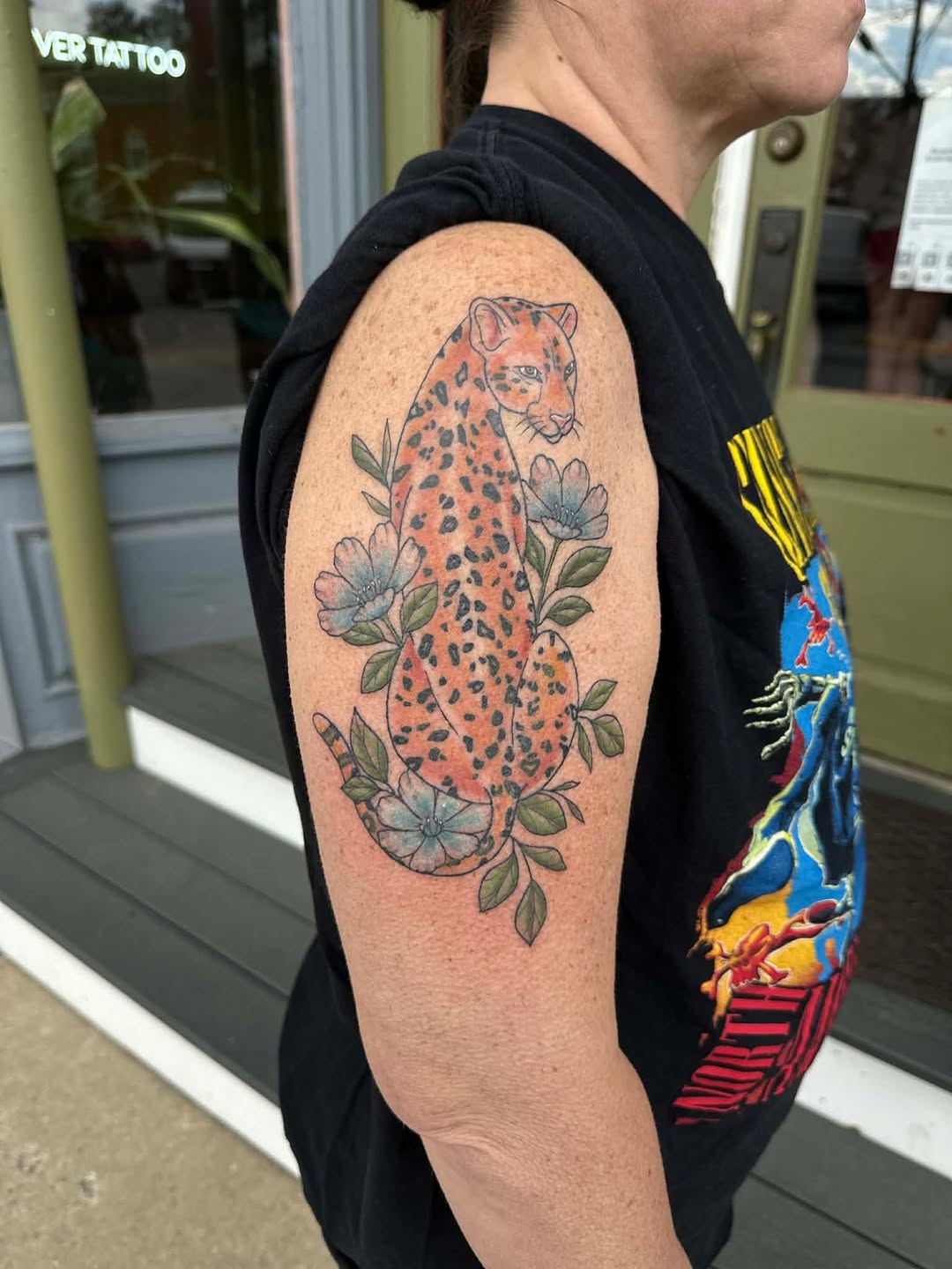 Tattoo by @mallorytattoos — realism, black_and_grey