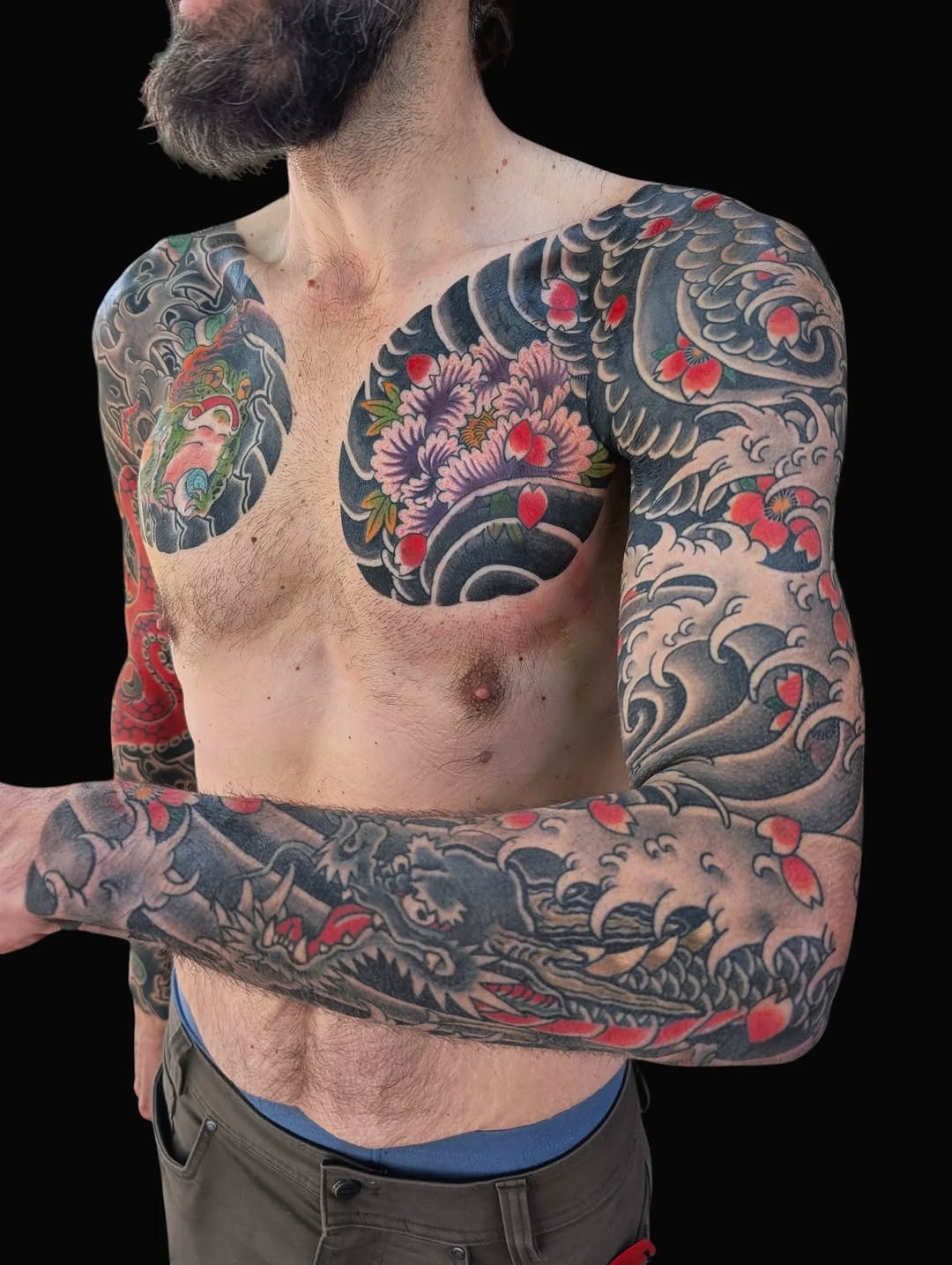 Tattoo by @amukaitattoos — japanese_irezumi