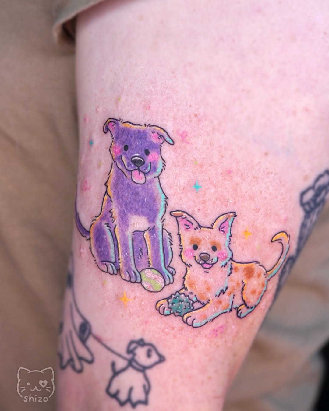Tattoo by @shizo.tt β new_school, illustrative