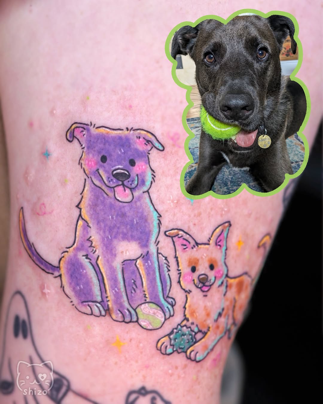 Tattoo by @shizo.tt β new_school, illustrative