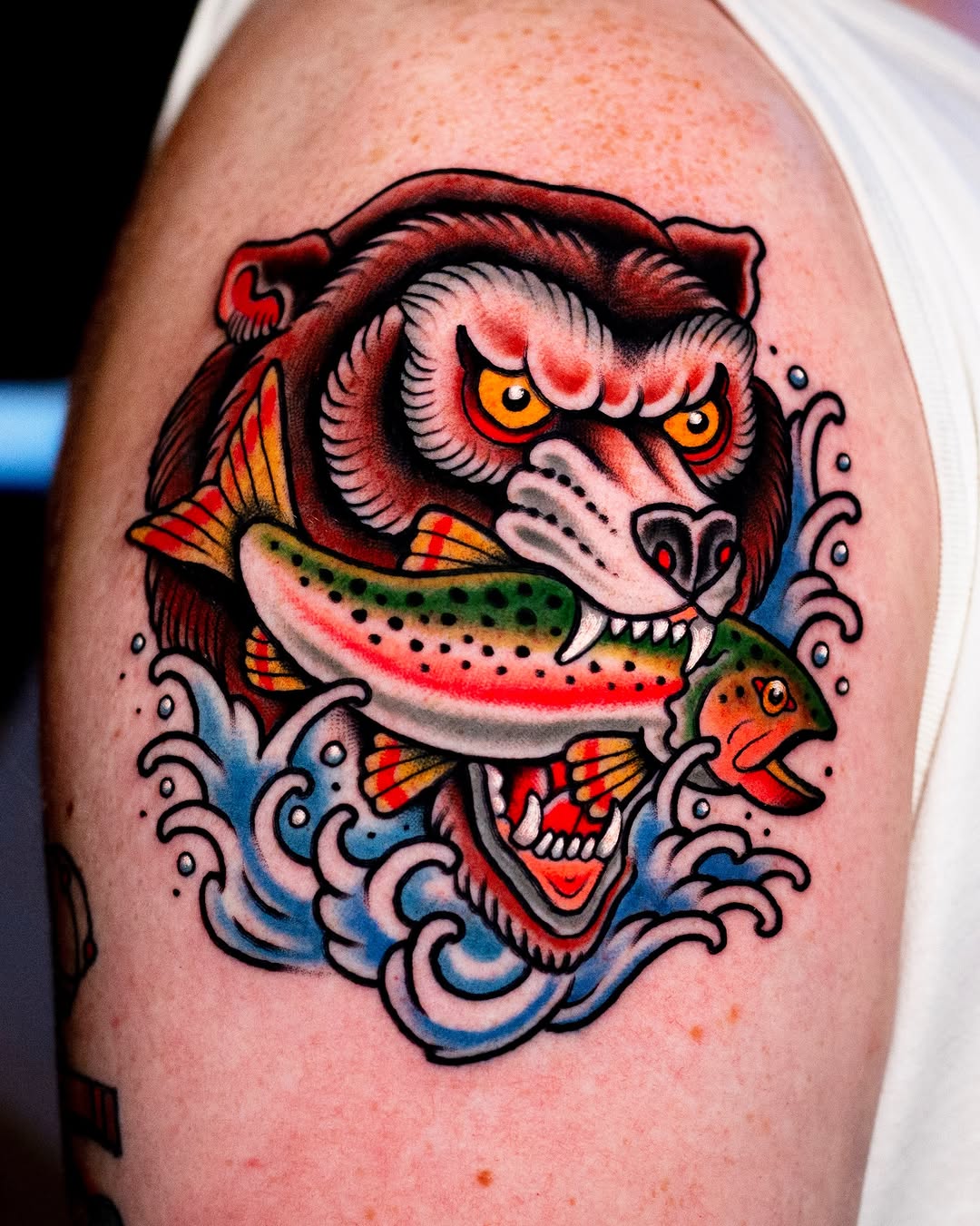 Tattoo by @miguelcomintattooer โ american_traditional