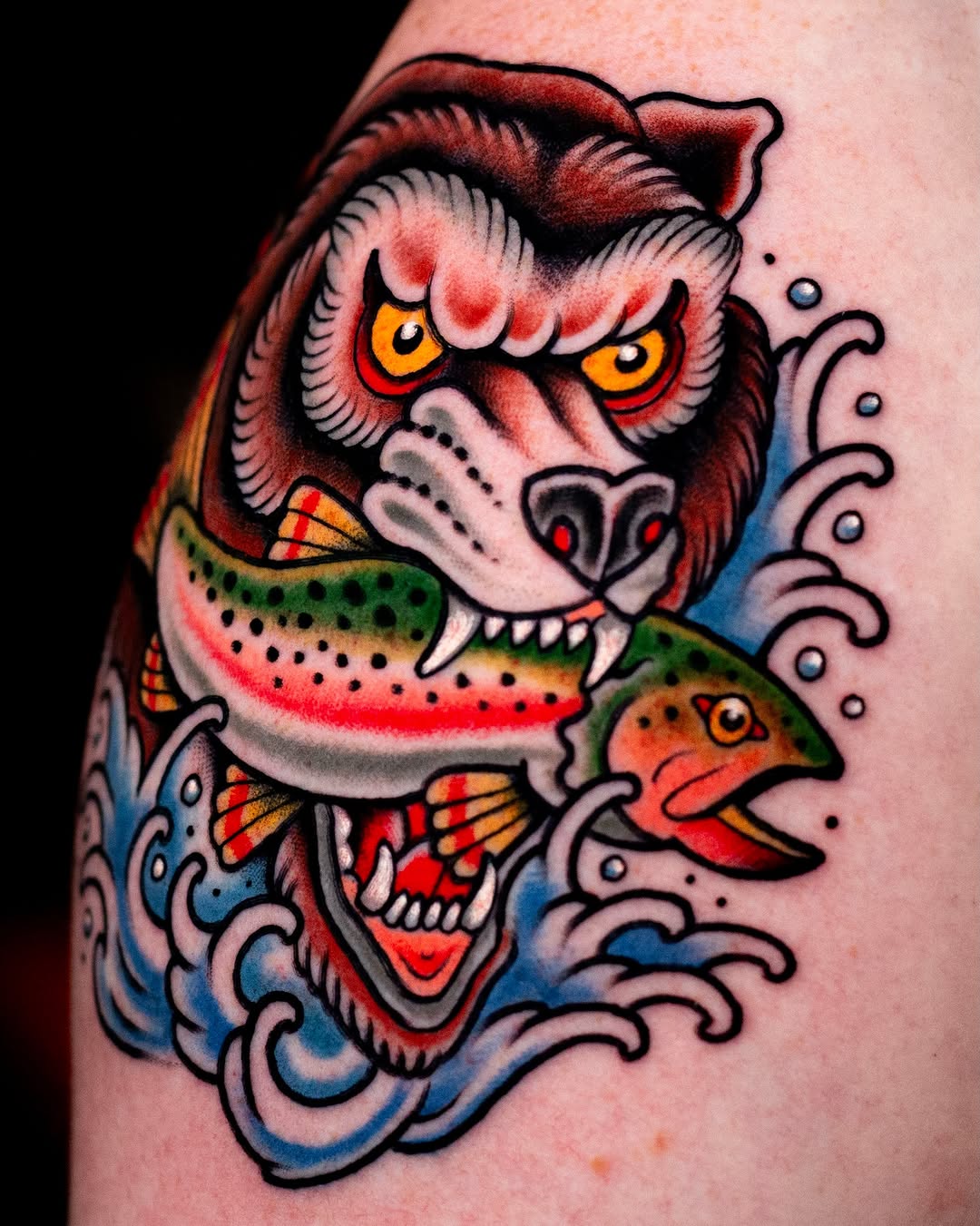 Tattoo by @miguelcomintattooer โ american_traditional