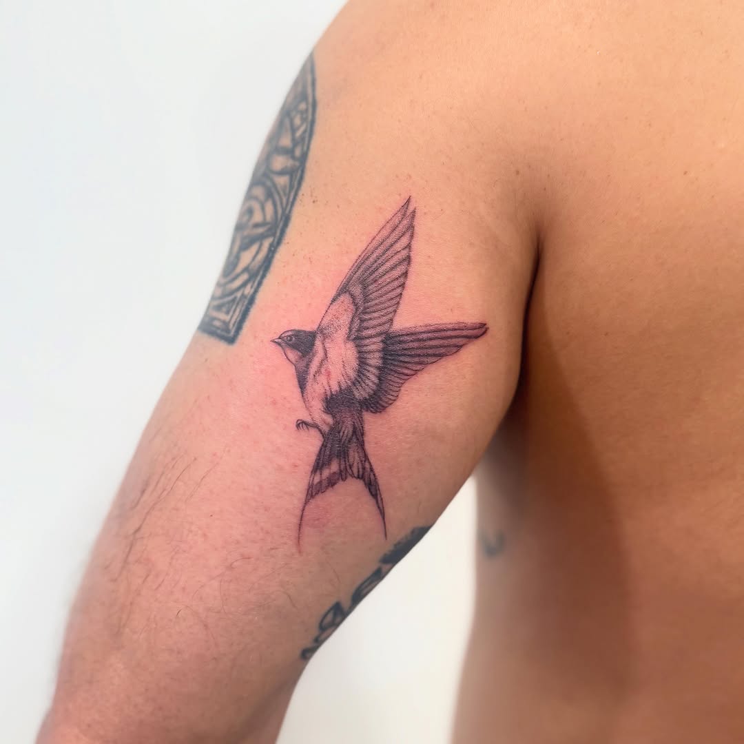 Tattoo by @makeup2.o_ — fine_line, realism
