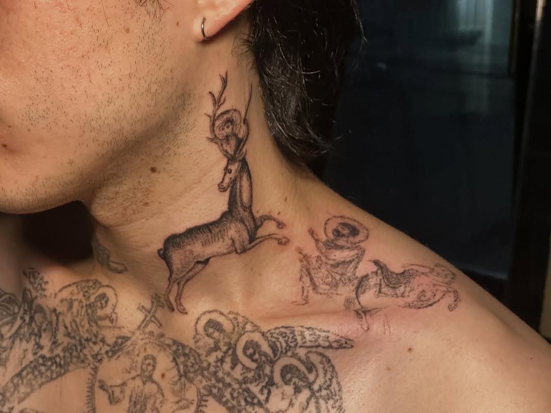 Tattoo by @gregory.bramble — illustrative, black_and_grey