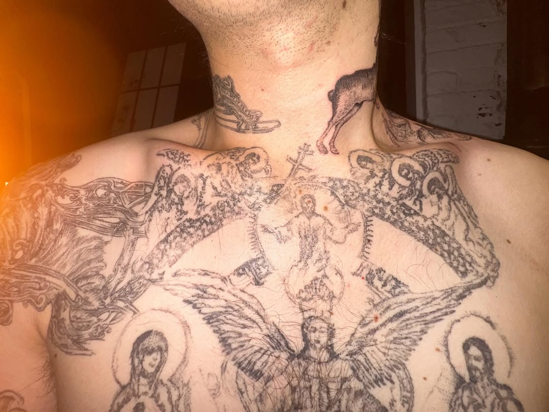 Tattoo by @gregory.bramble — black_and_grey, illustrative