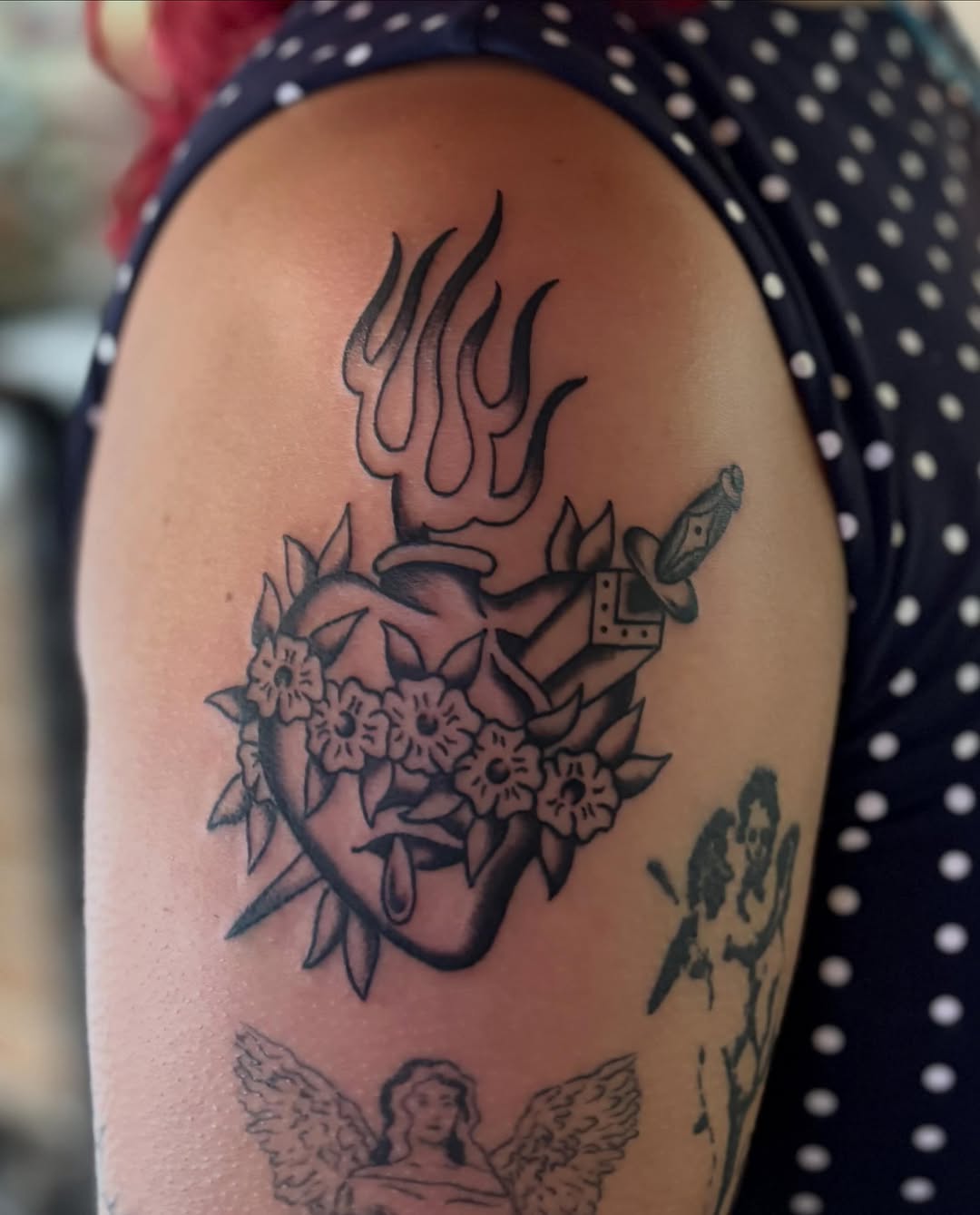 Tattoo by @tiaxcave — american_traditional, illustrative