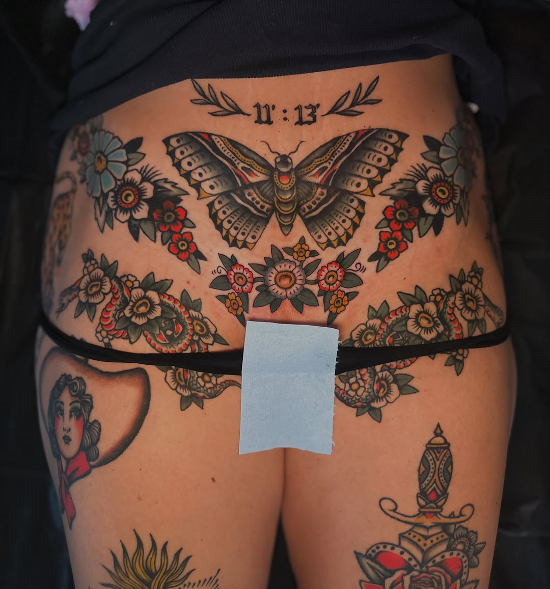 Tattoo by @maxpete — american_traditional, illustrative