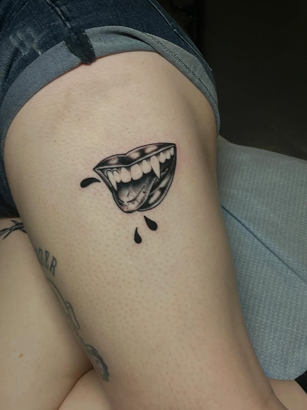 Tattoo by @tattoosbyclover — black_and_grey