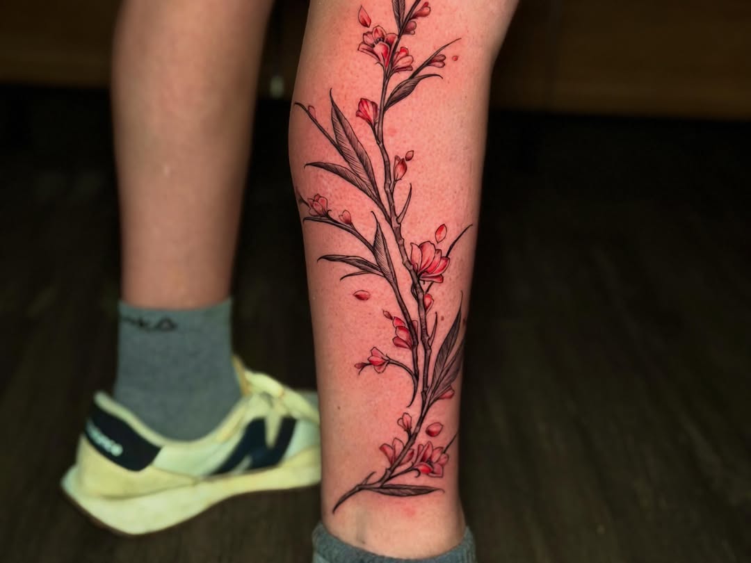 Tattoo by @inkedby_adam — illustrative, fine_line