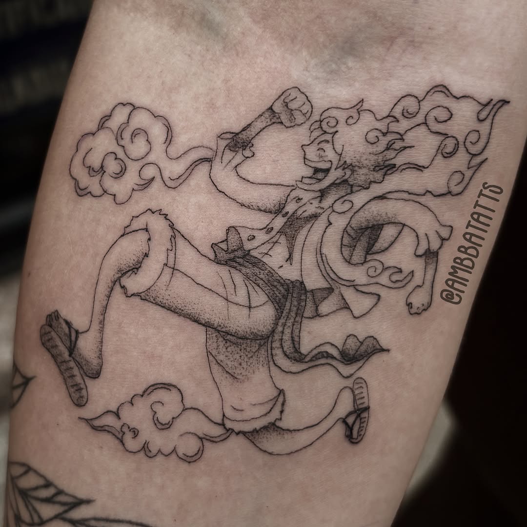 Tattoo by @ambbatatts โ illustrative, dotwork