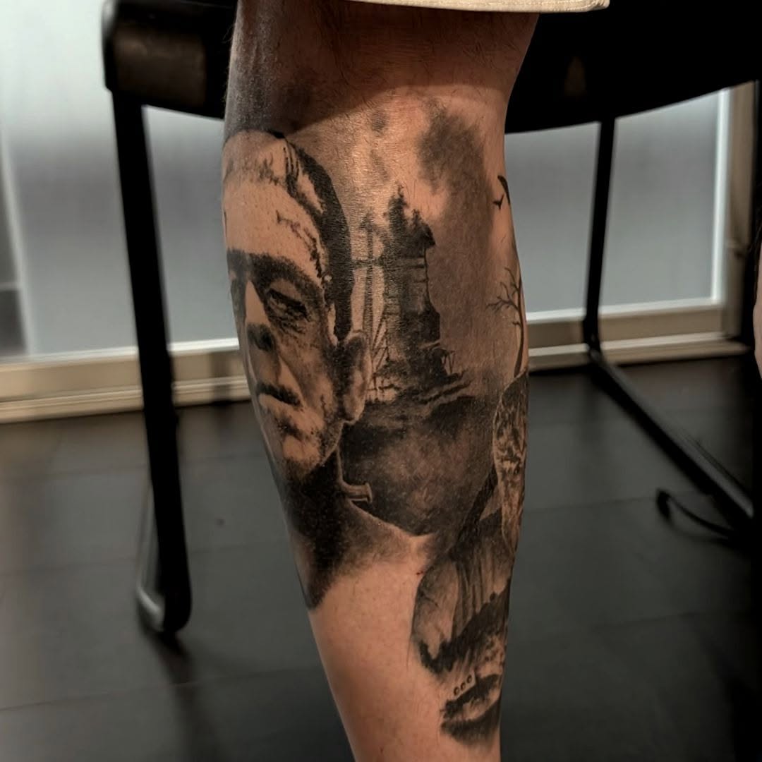 Tattoo by @davechercourt — realism, dark_realism