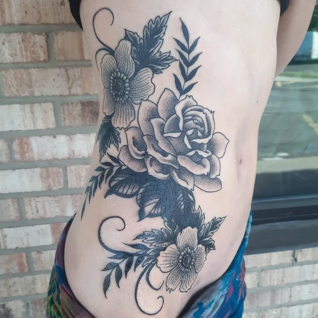Tattoo by @k8carley_tattoos โ black_and_grey, realism