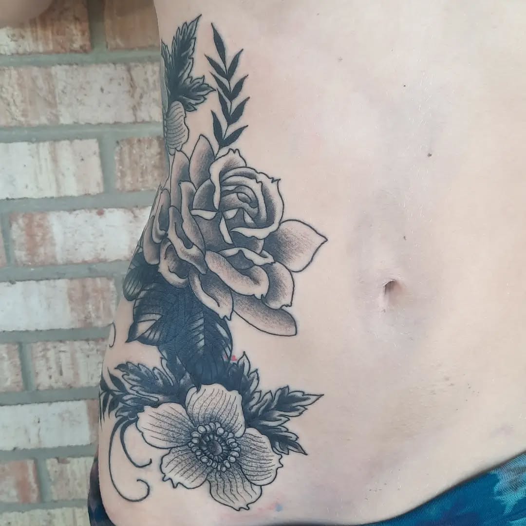 Tattoo by @k8carley_tattoos โ black_and_grey, realism