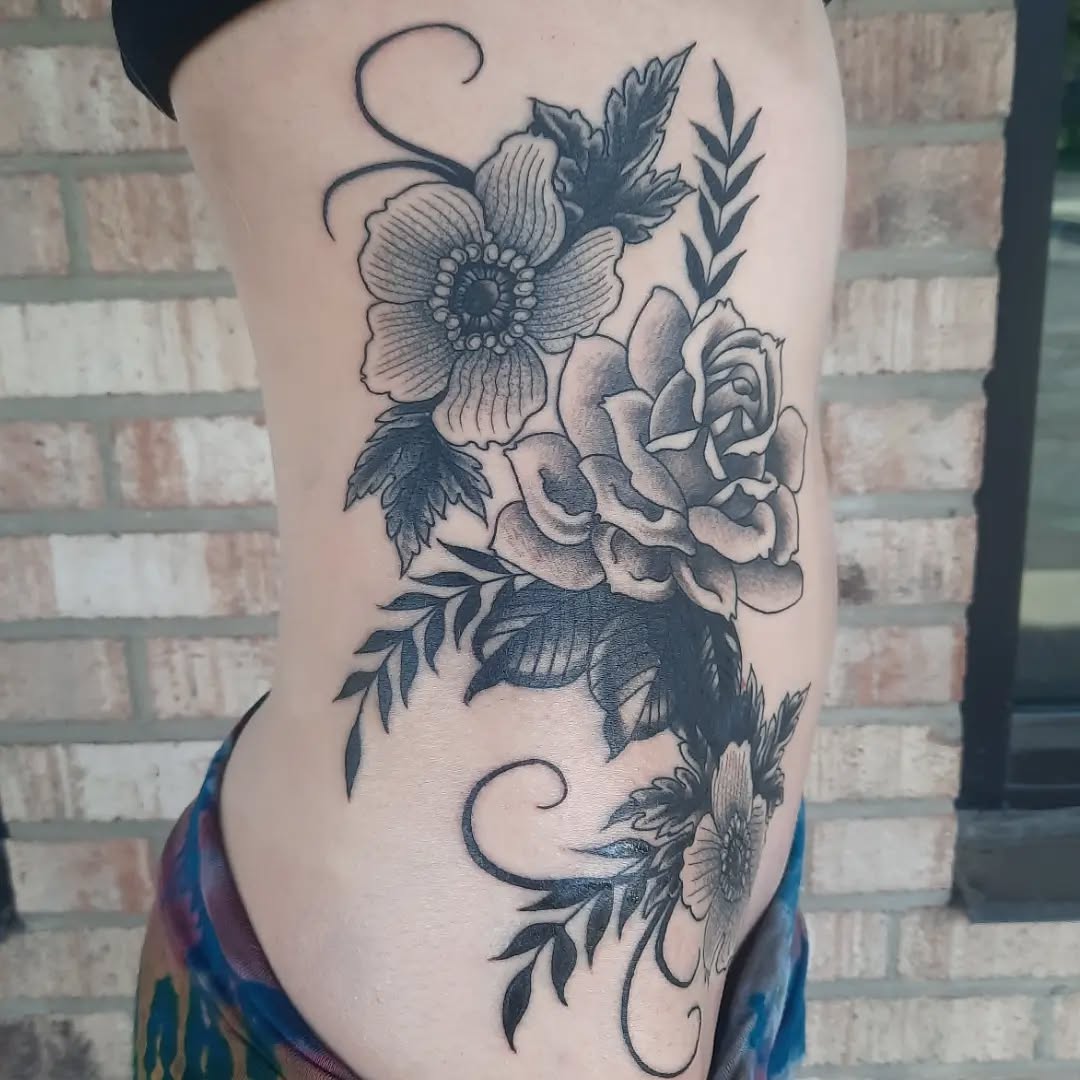 Tattoo by @k8carley_tattoos โ black_and_grey, realism