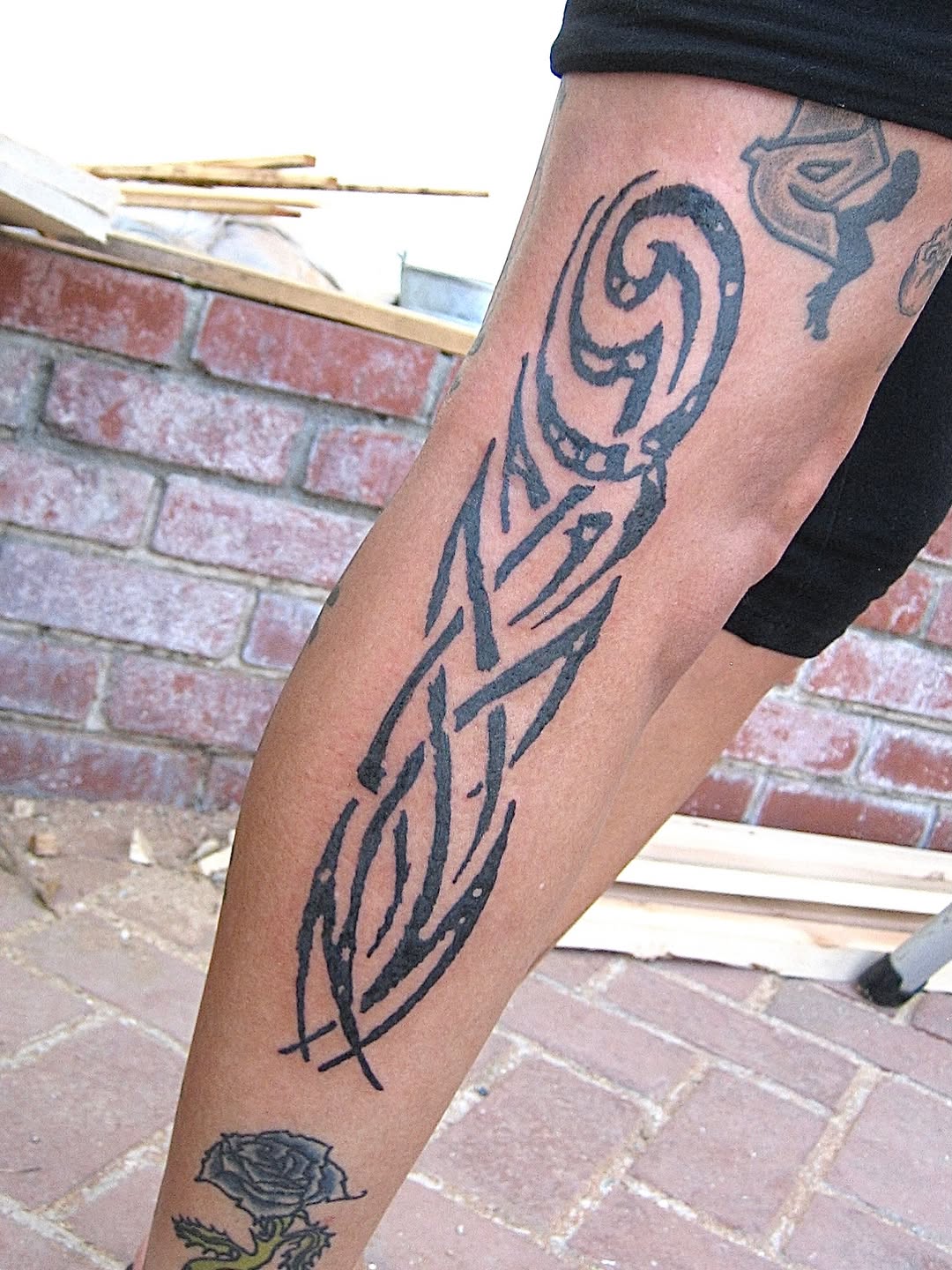 Tattoo by @glue.0000 — tribal