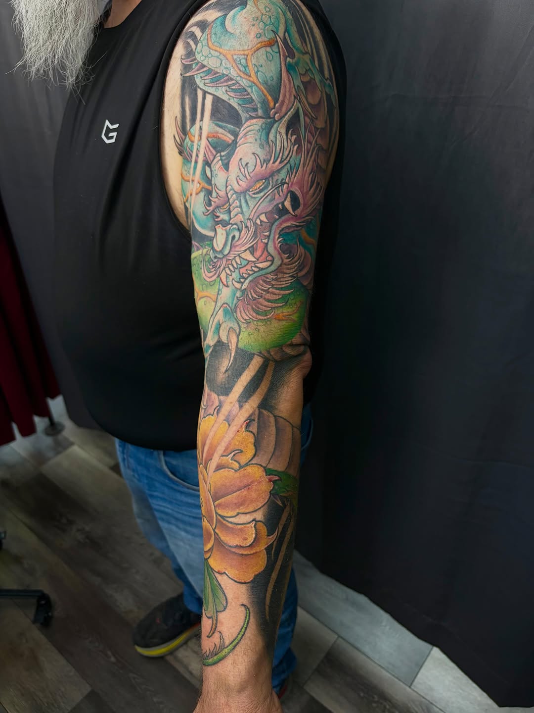 Tattoo by @bodyartbyalia — japanese_irezumi