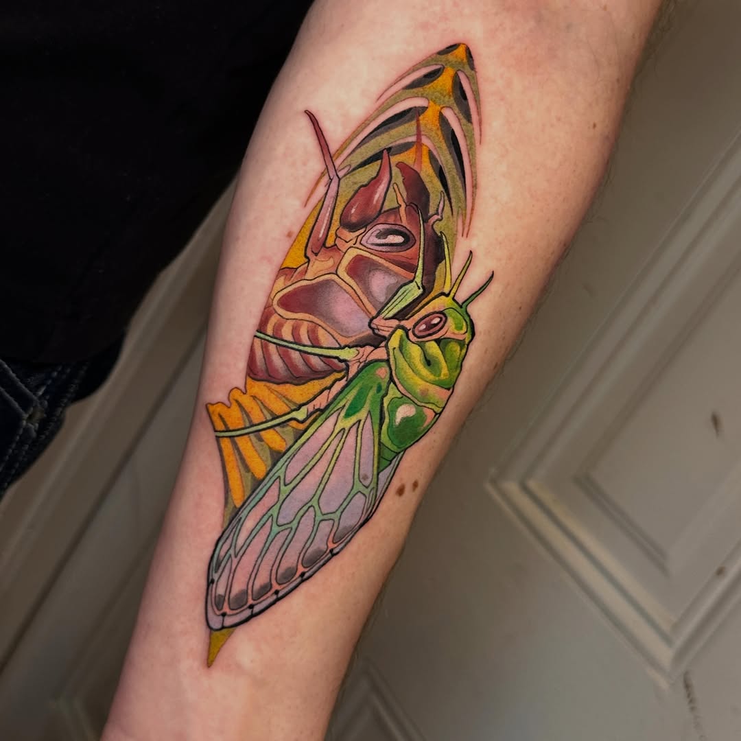 Tattoo by @grizzleyclaire — new_school, realism