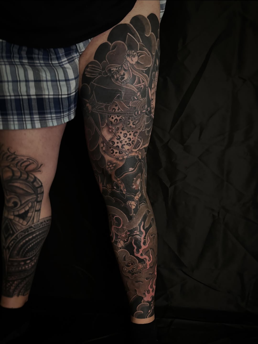 Tattoo by @z.hendrickson — japanese_irezumi, blackwork