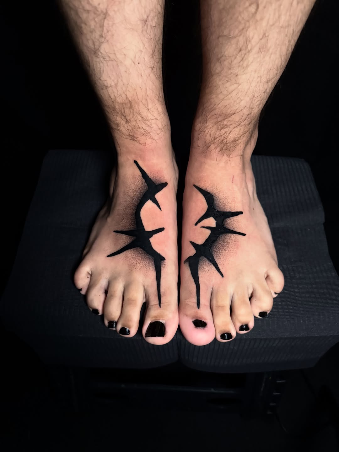 Tattoo by @zink7_ — blackwork