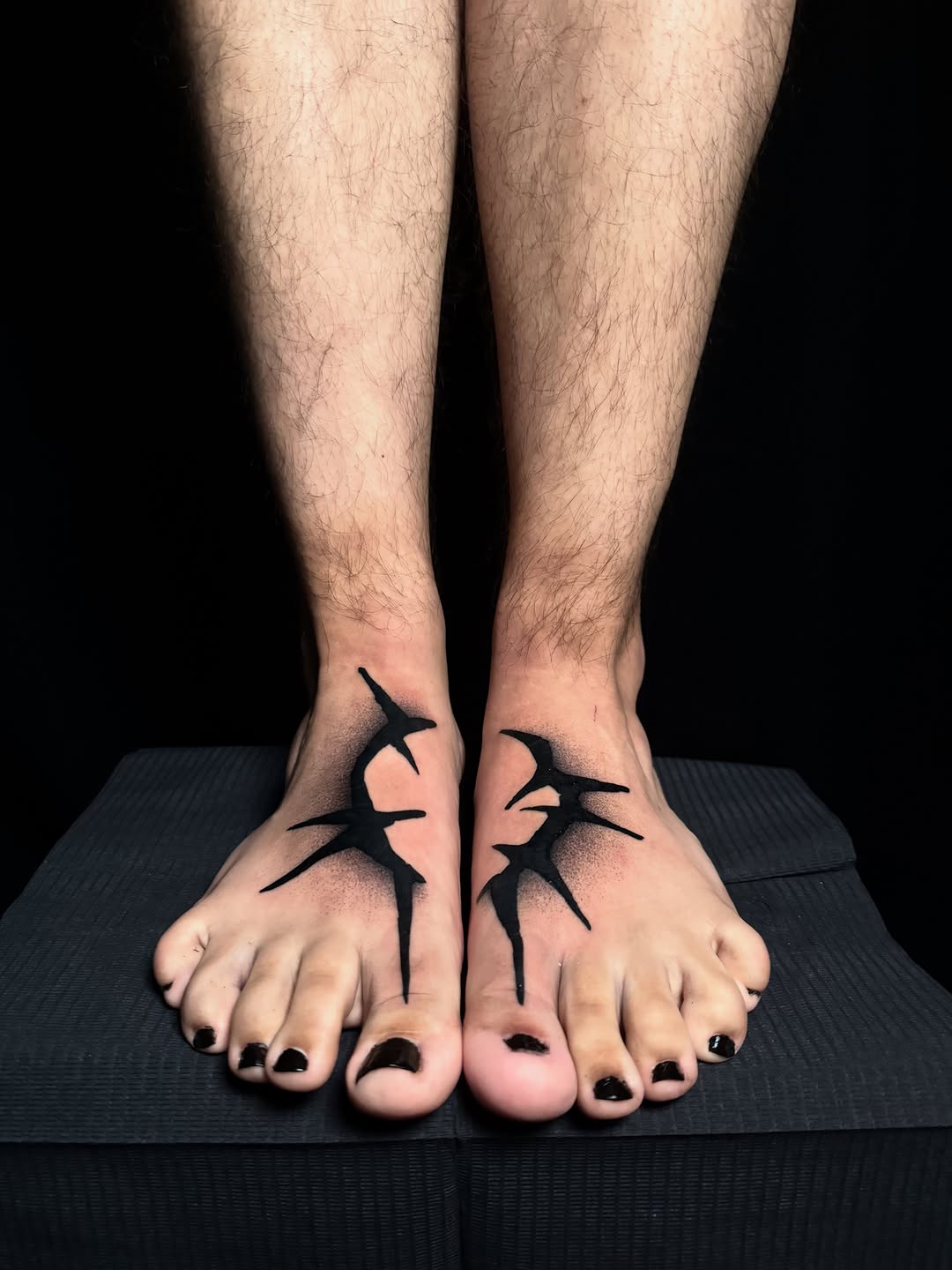Tattoo by @zink7_ — blackwork