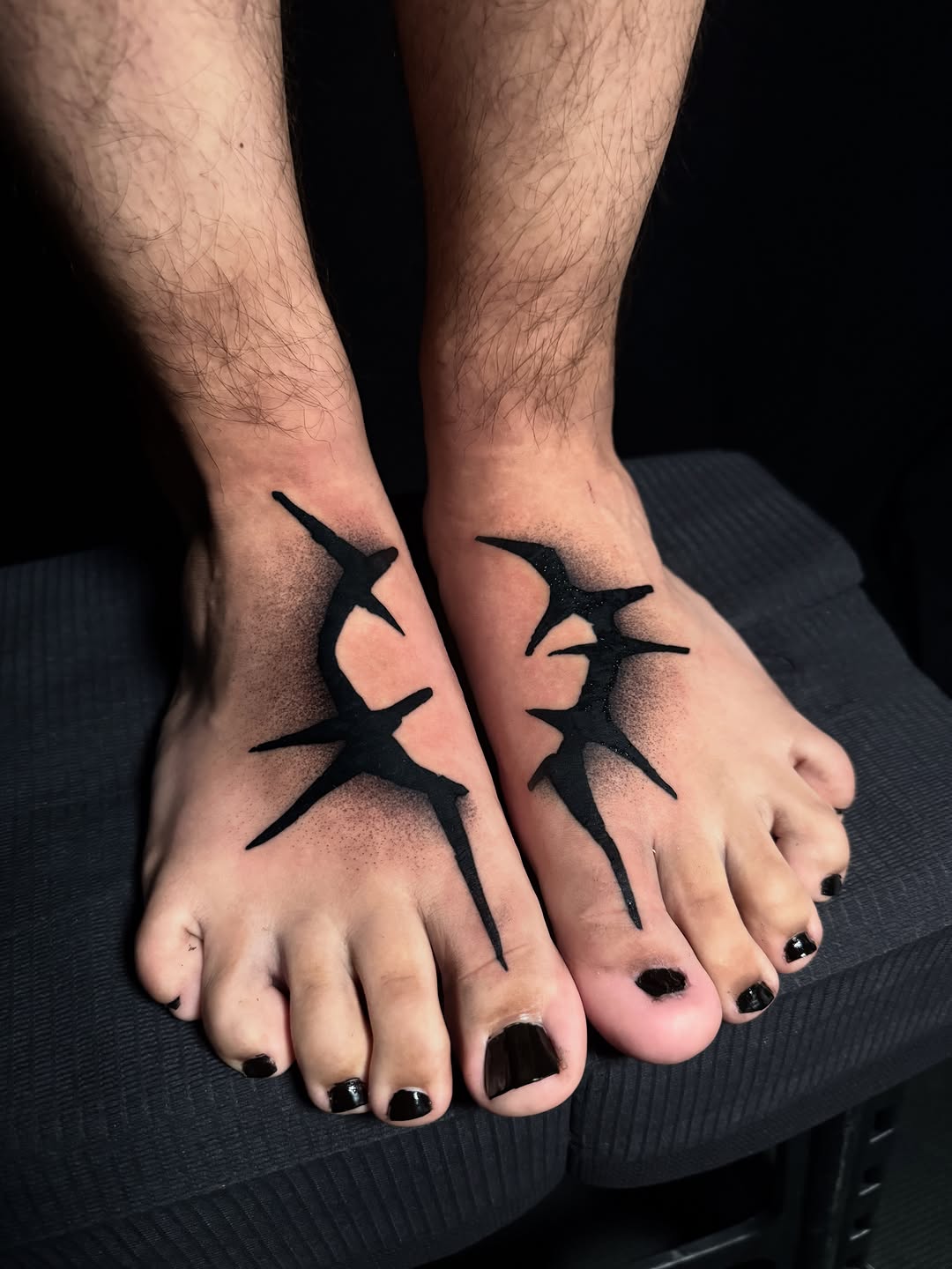 Tattoo by @zink7_ — blackwork