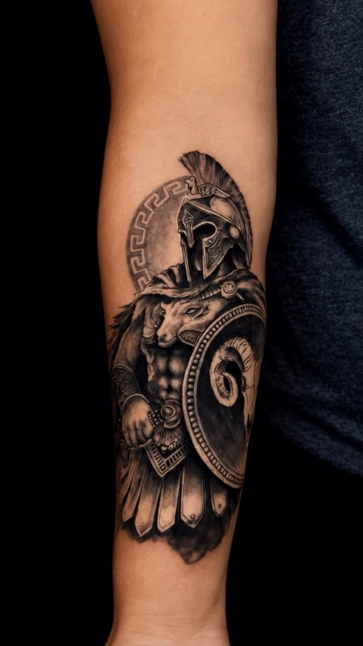 Tattoo by @joshmoontattoos — realism, black_and_grey