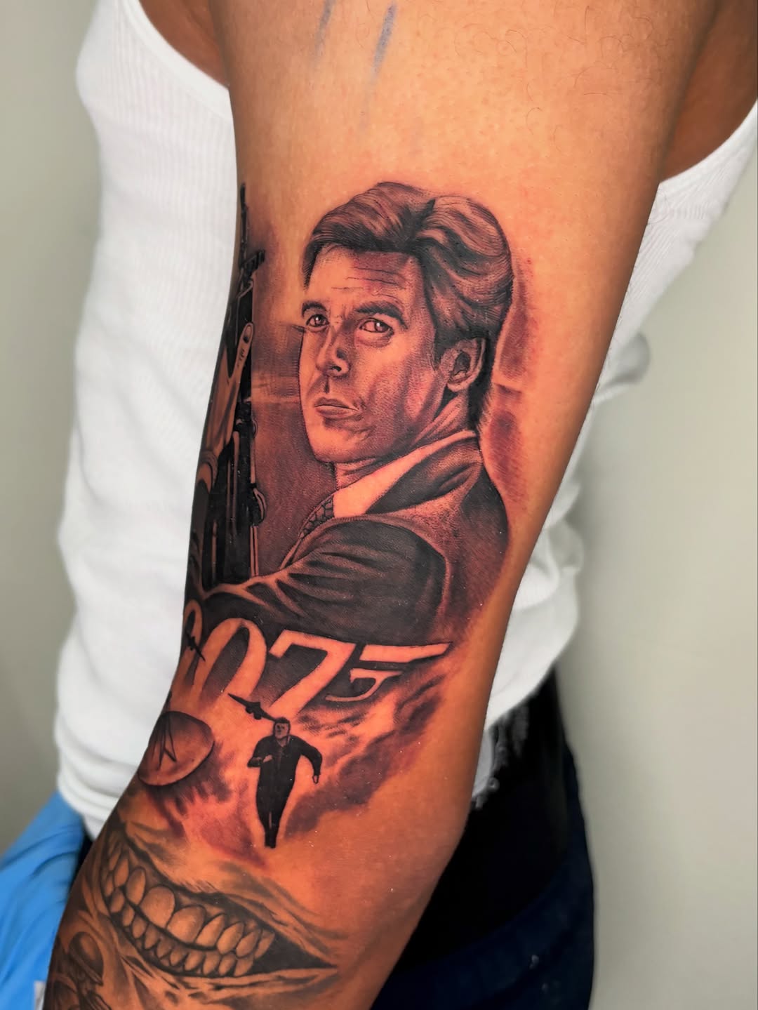Tattoo by @osieltattoos โ realism, black_and_grey