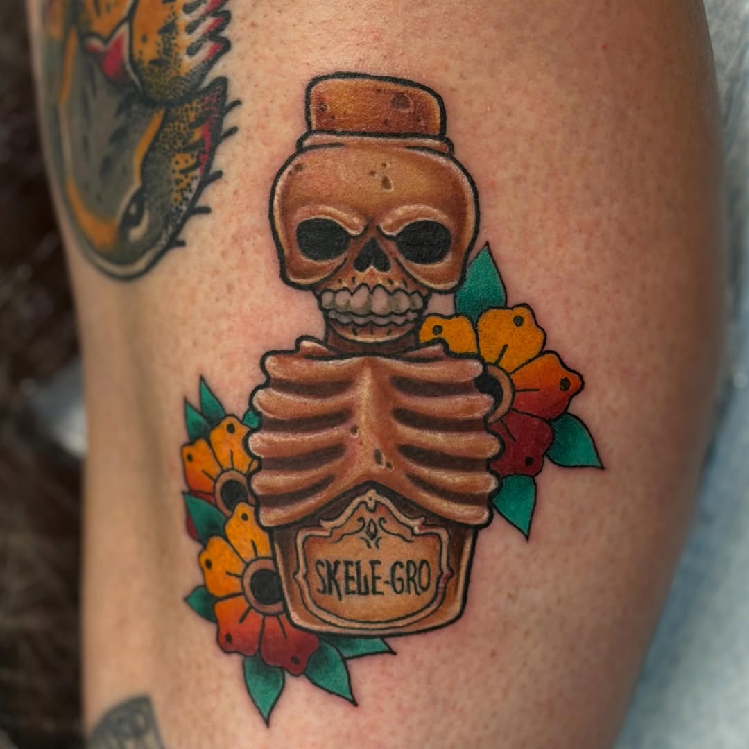 Tattoo by @birdysartnest_tb โ american_traditional, illustrative