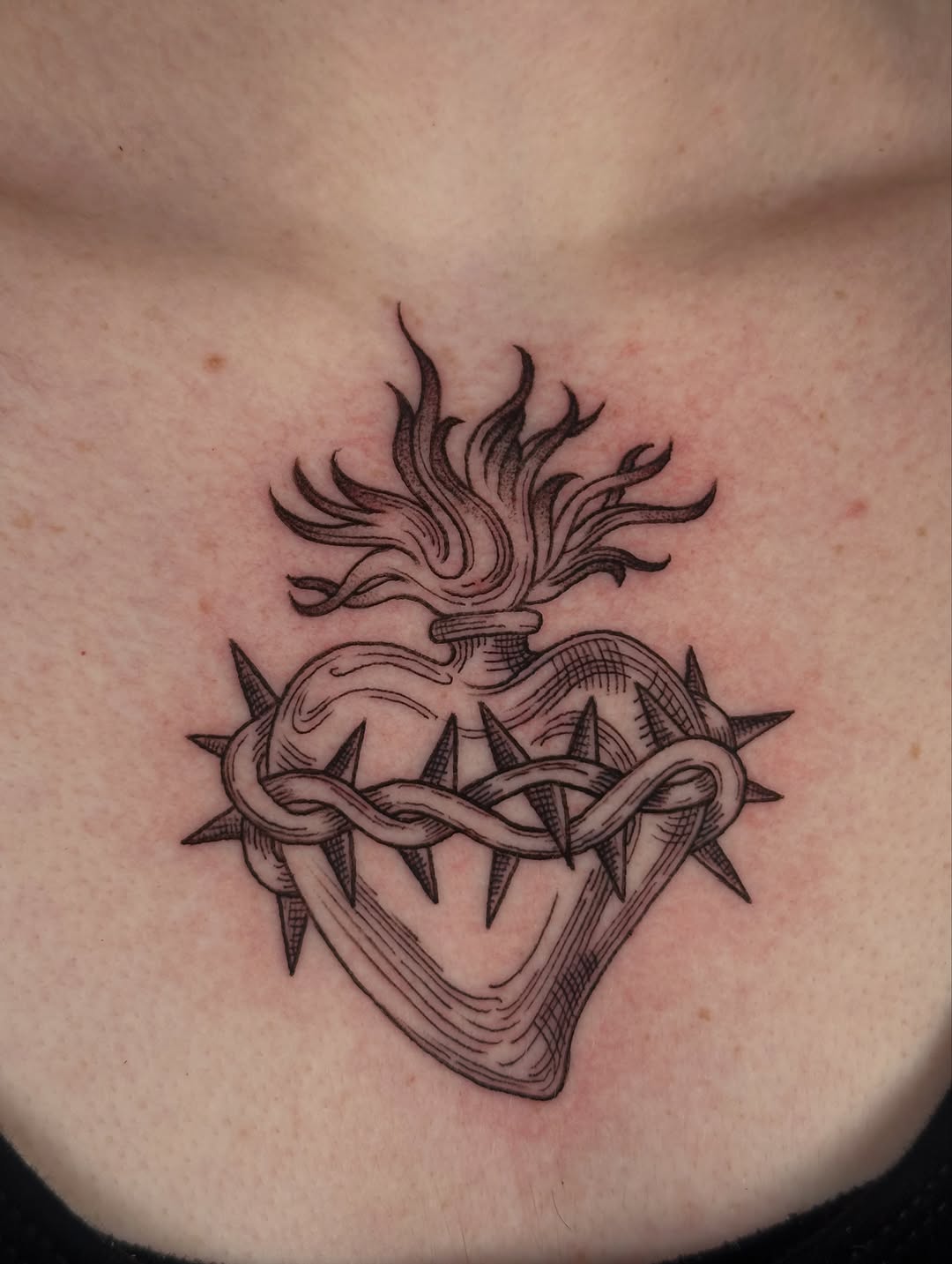 Tattoo by @sechisaiasz — illustrative, black_and_grey