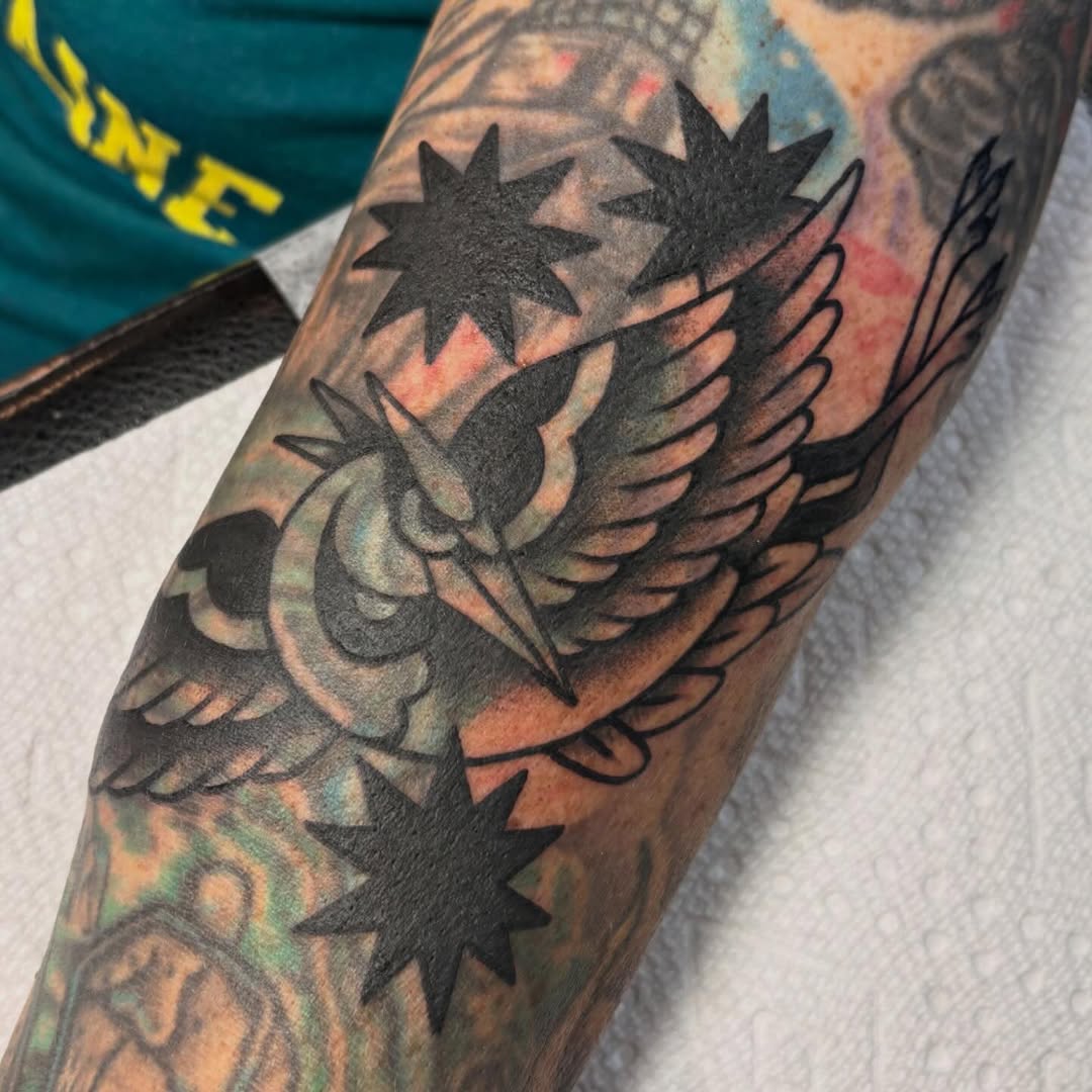 Tattoo by @bailey.parke — american_traditional, black_and_grey
