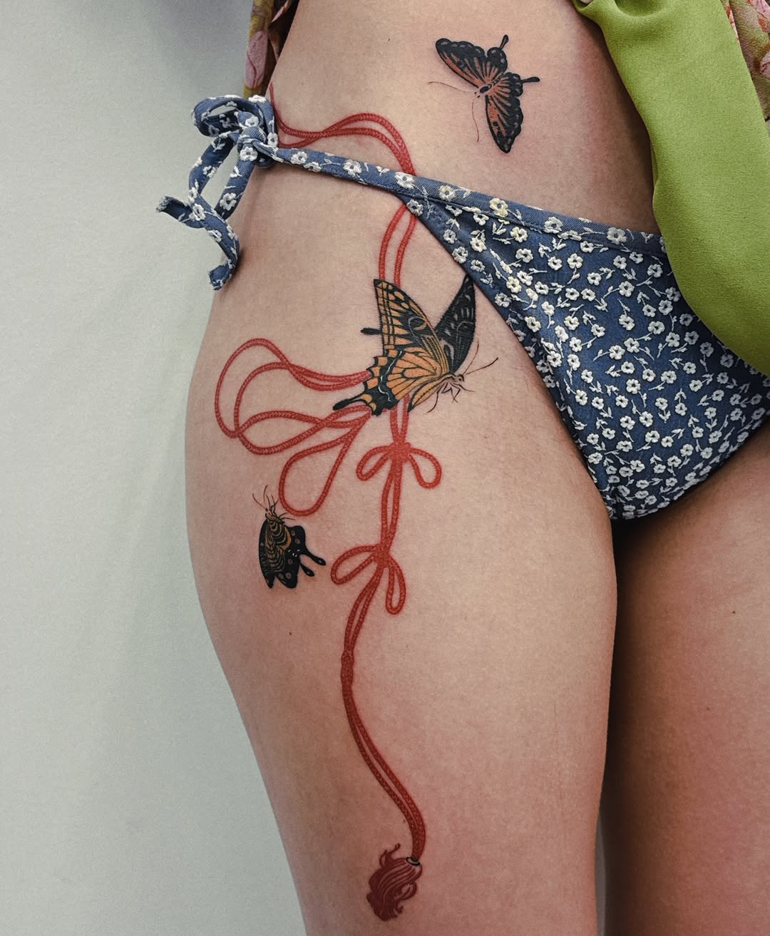 Tattoo by @bidan_gil β fine_line, realism
