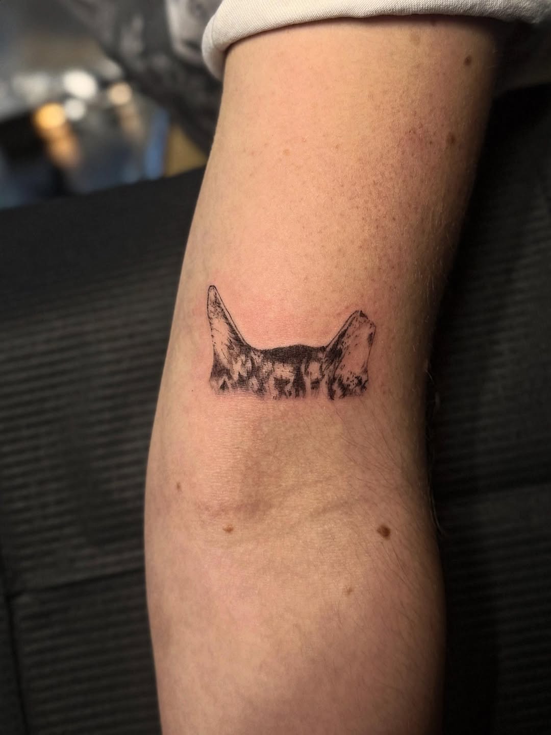 Tattoo by @needlenikki — realism, black_and_grey
