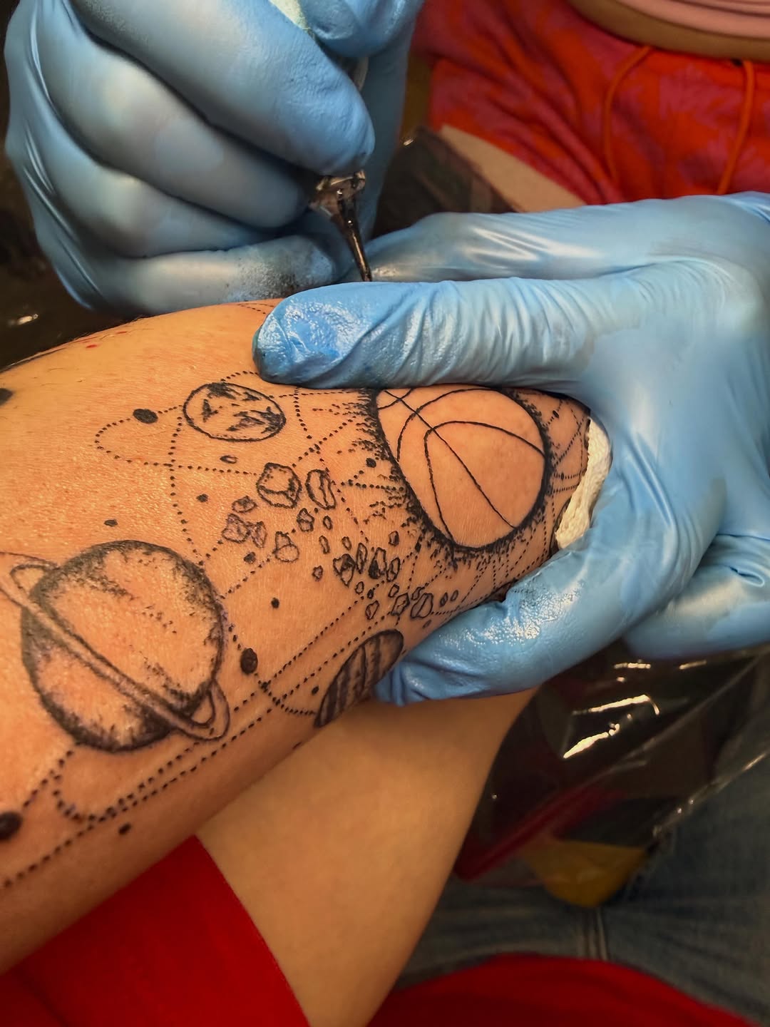 Tattoo by @artbyzotsenko โ dotwork