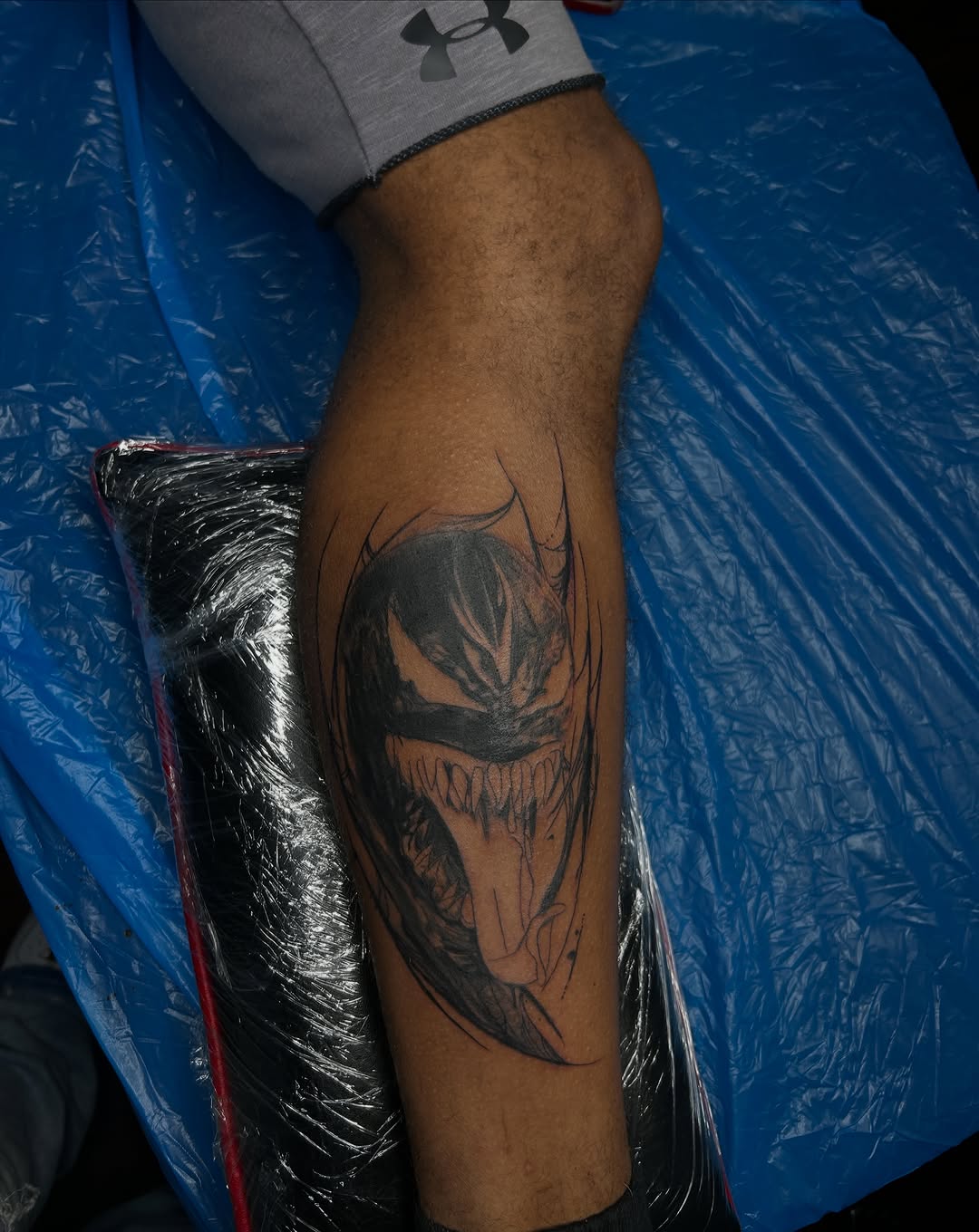 Tattoo by @misfitink — black_and_grey, realism