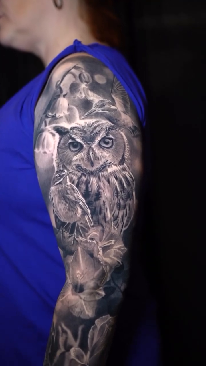 Tattoo by @k.richard.art — realism, black_and_grey