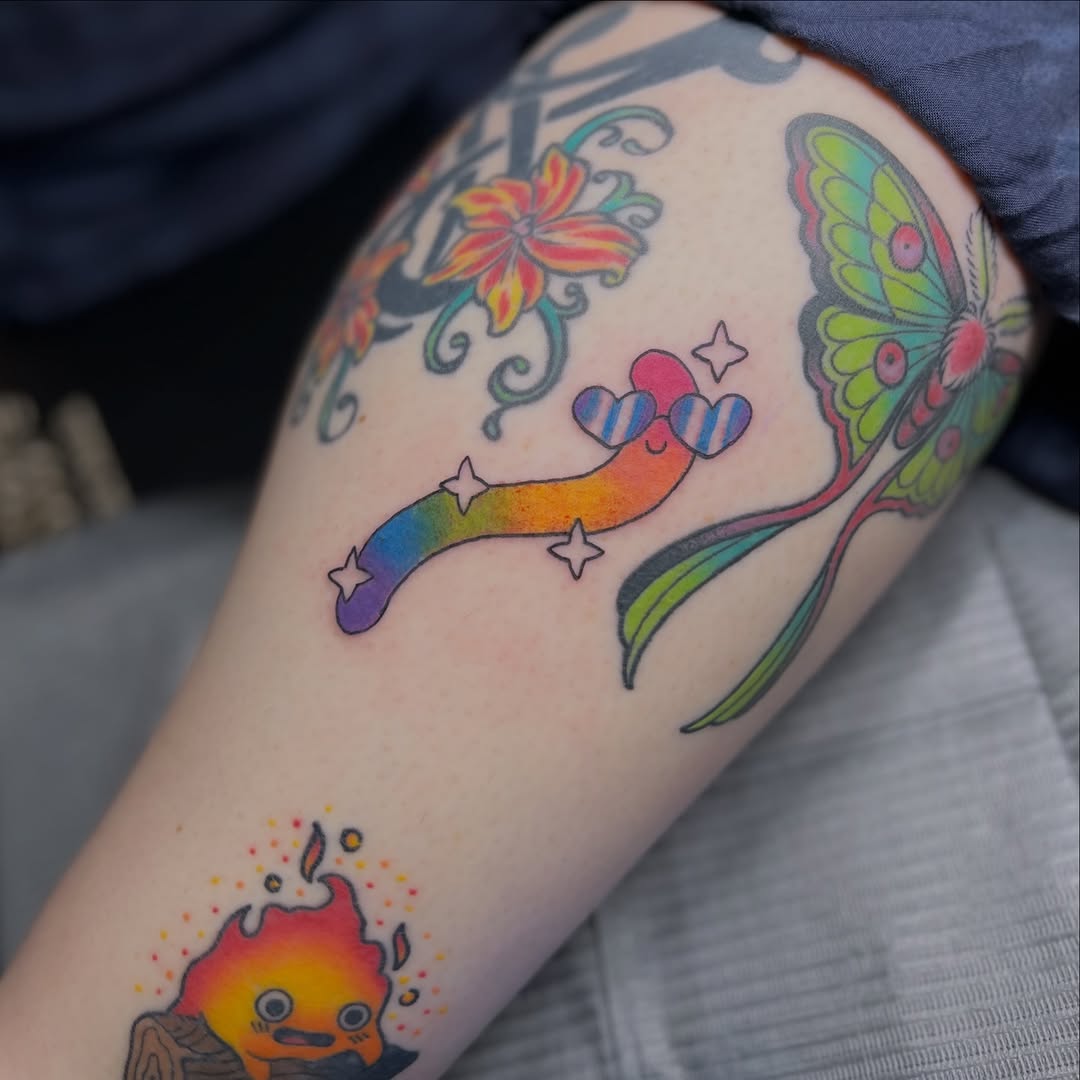 Tattoo by @alextattoosnc — illustrative, new_school