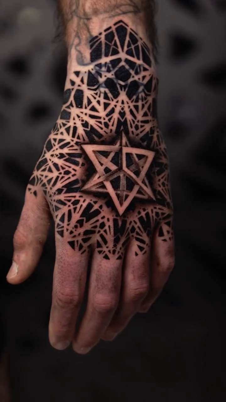 Tattoo by @ilyacascad — geometric, blackwork